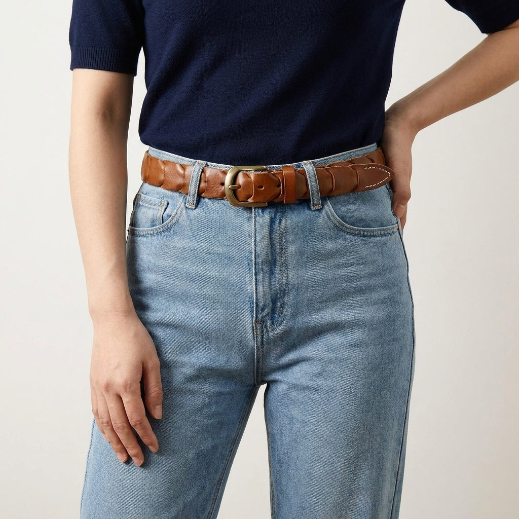 Vellaro – Woven Leather Belt