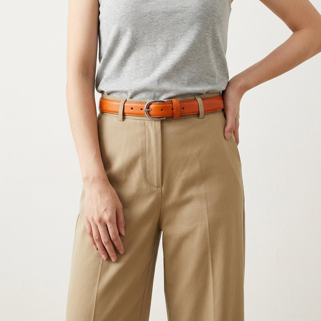 Caprano – Slim Leather Belt