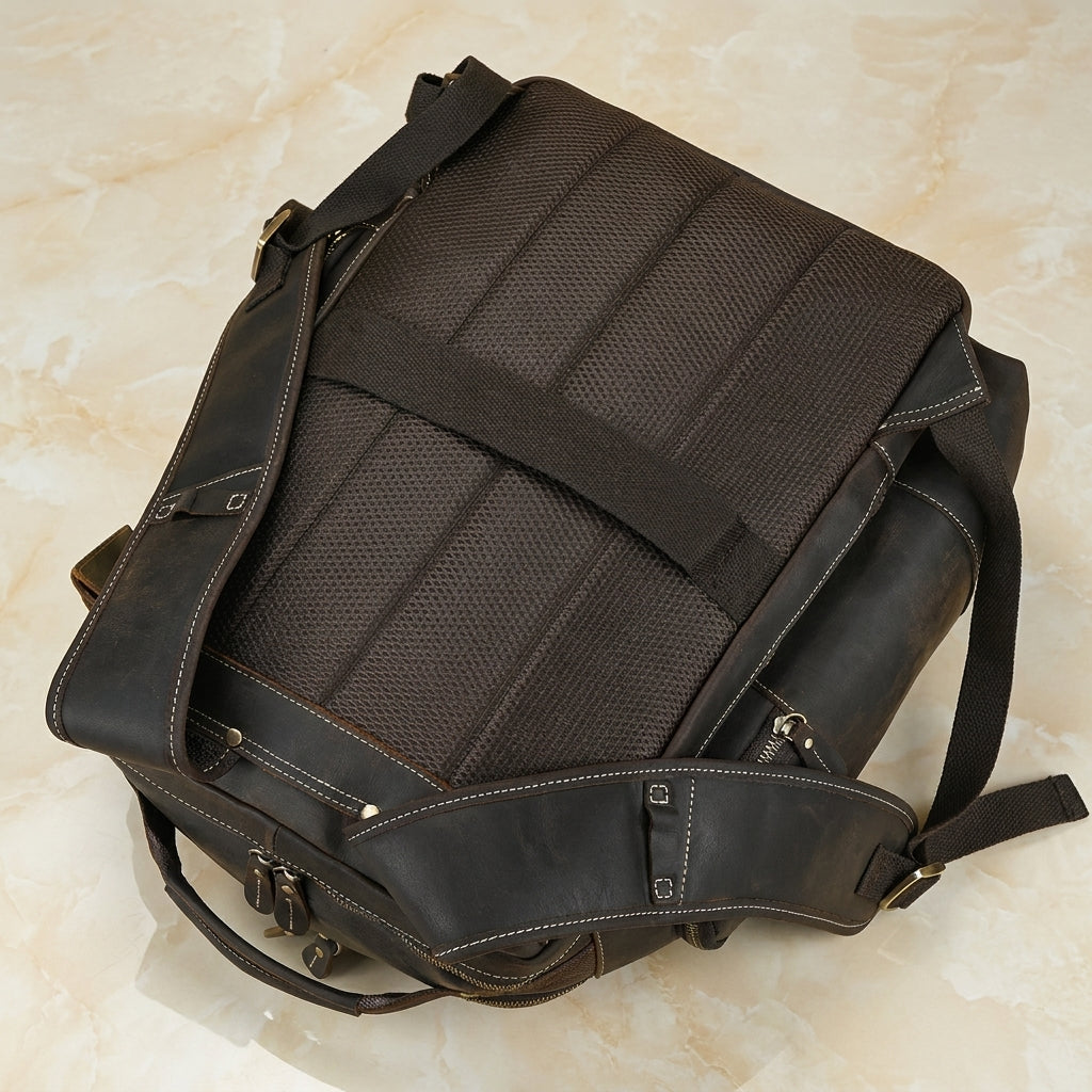Outrider – Crazy Horse Leather Backpack