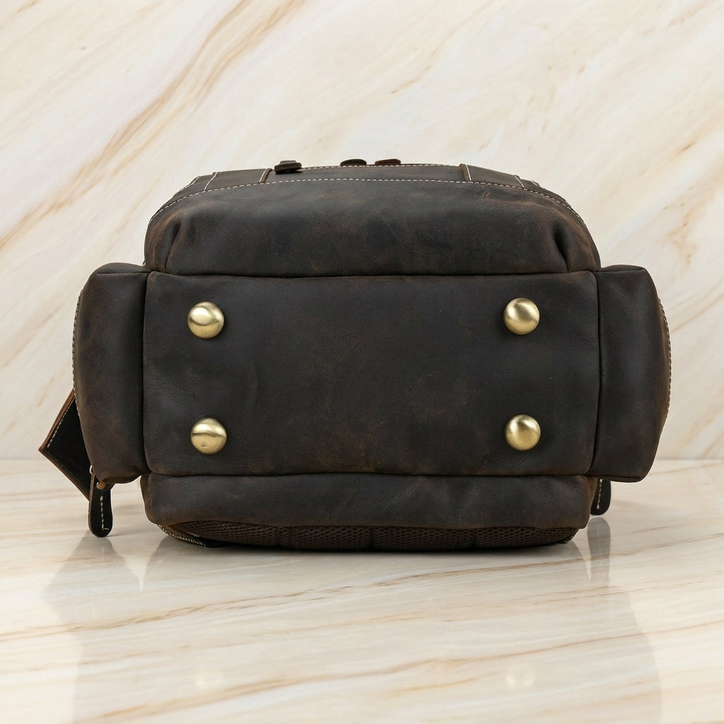 Outrider – Crazy Horse Leather Backpack