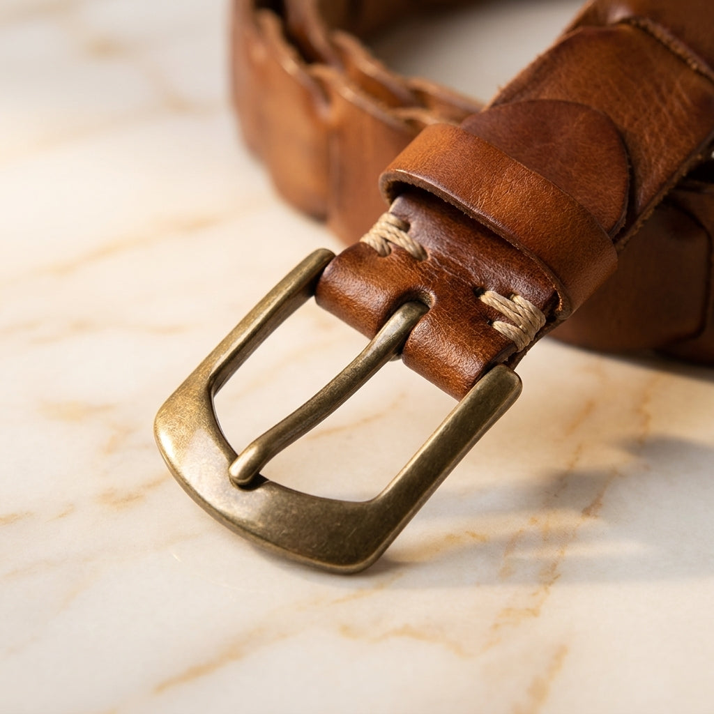 Vellaro – Woven Leather Belt