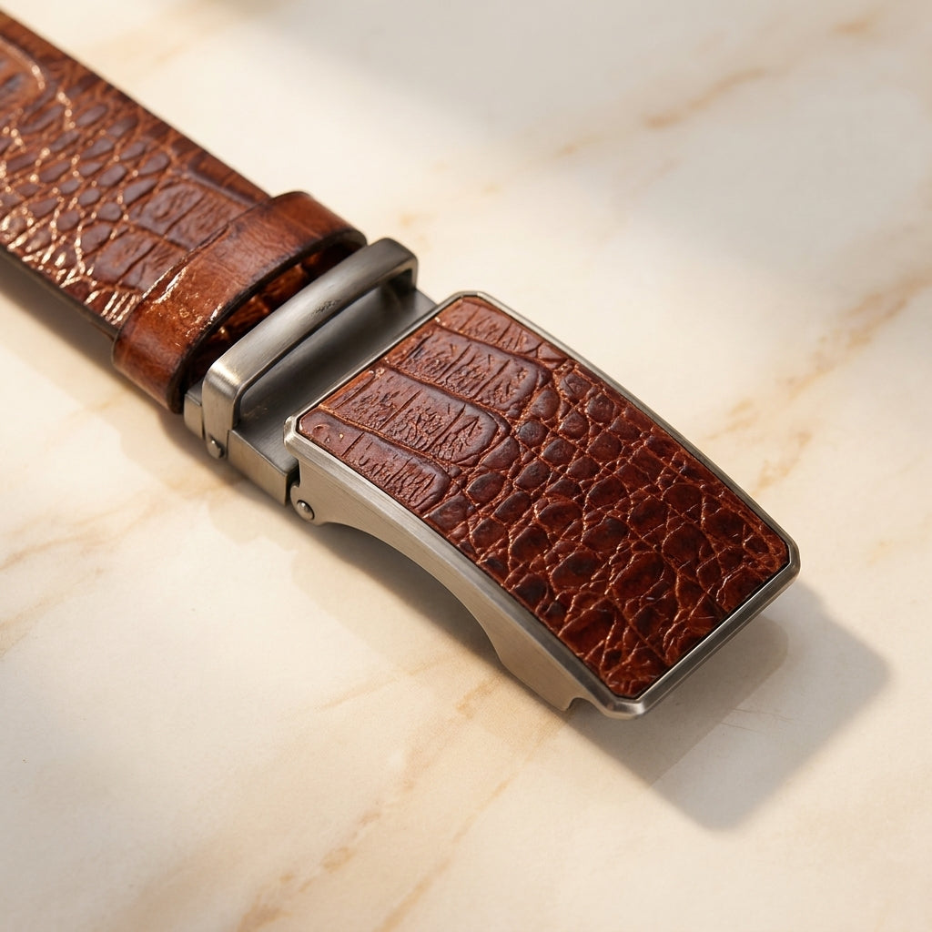 caimano-crocodile-embossed-leather-belt