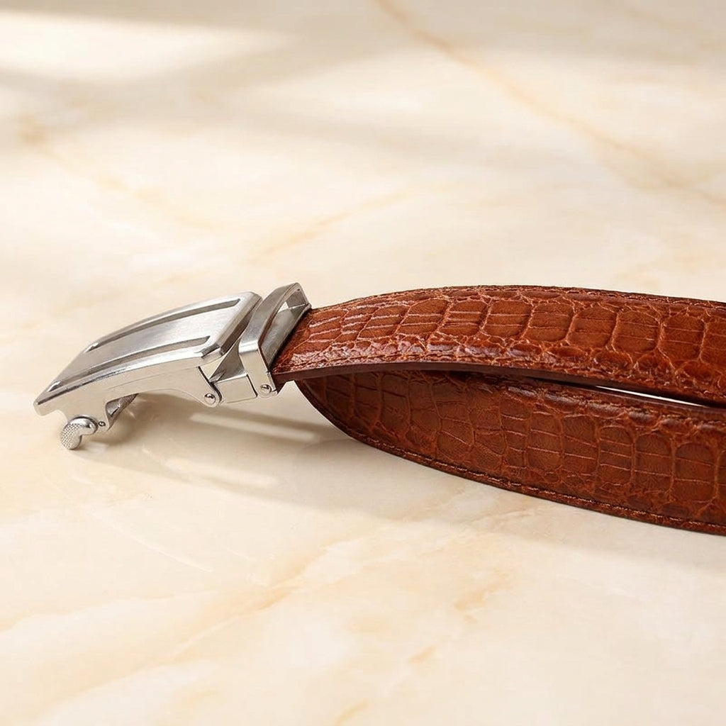 artello-crocodile-embossed-leather-belt