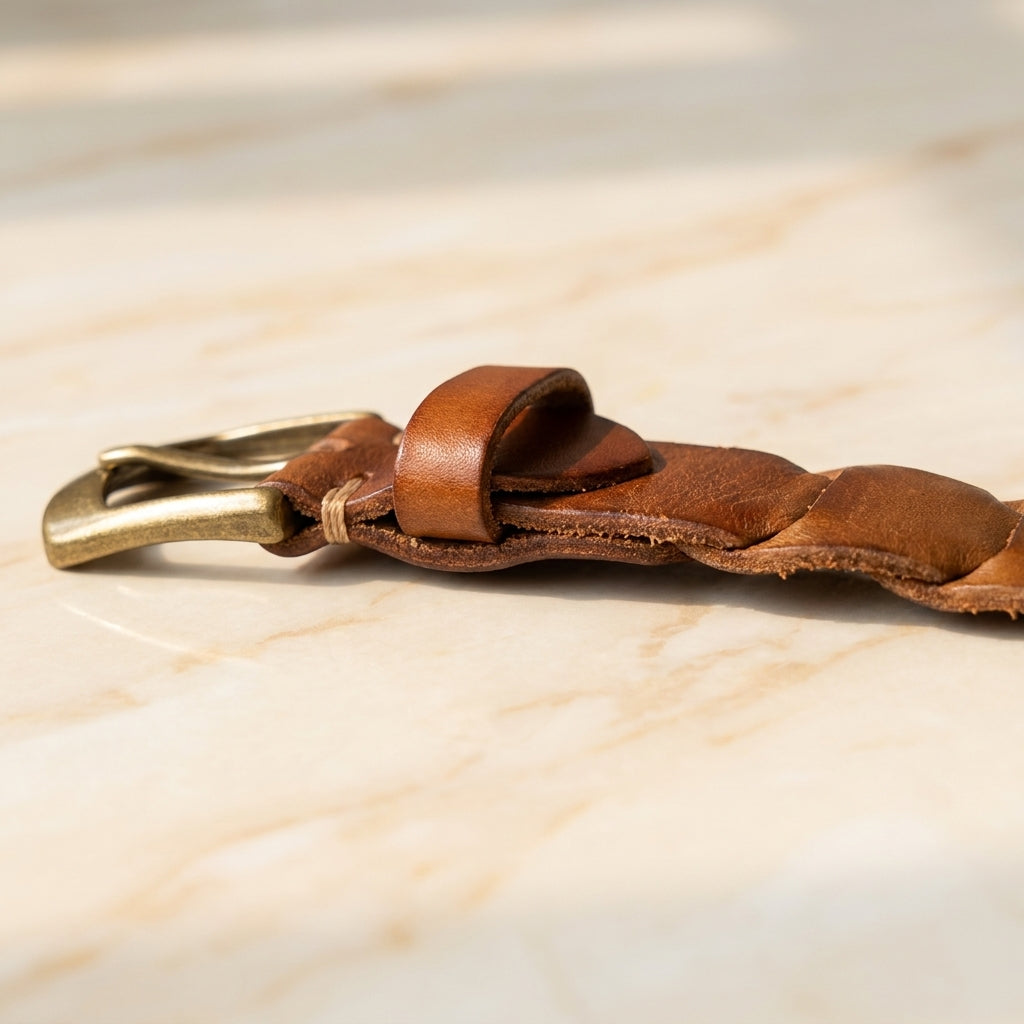 Vellaro – Woven Leather Belt